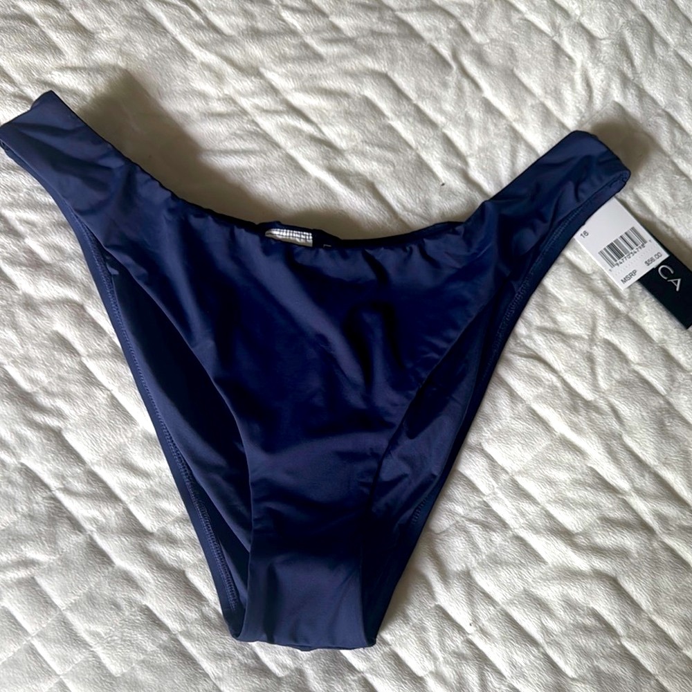 New•Navy HIGH CUT BIKINI BOTTOM